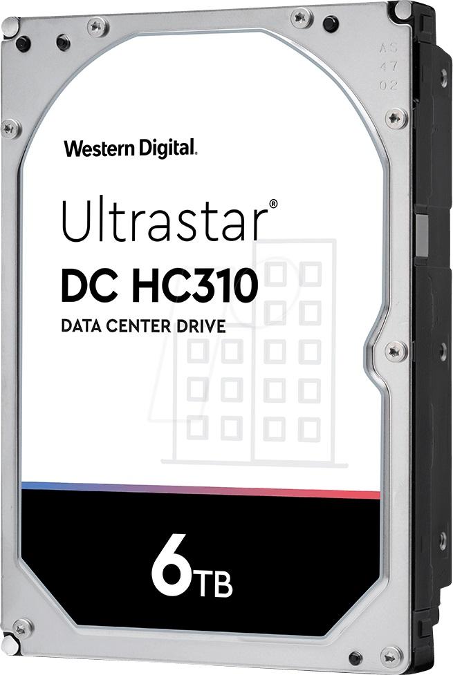 Хард диск WD Ultrastar HC310 ES, 6TB, 7200rpm, 256MB, SATA 3-1