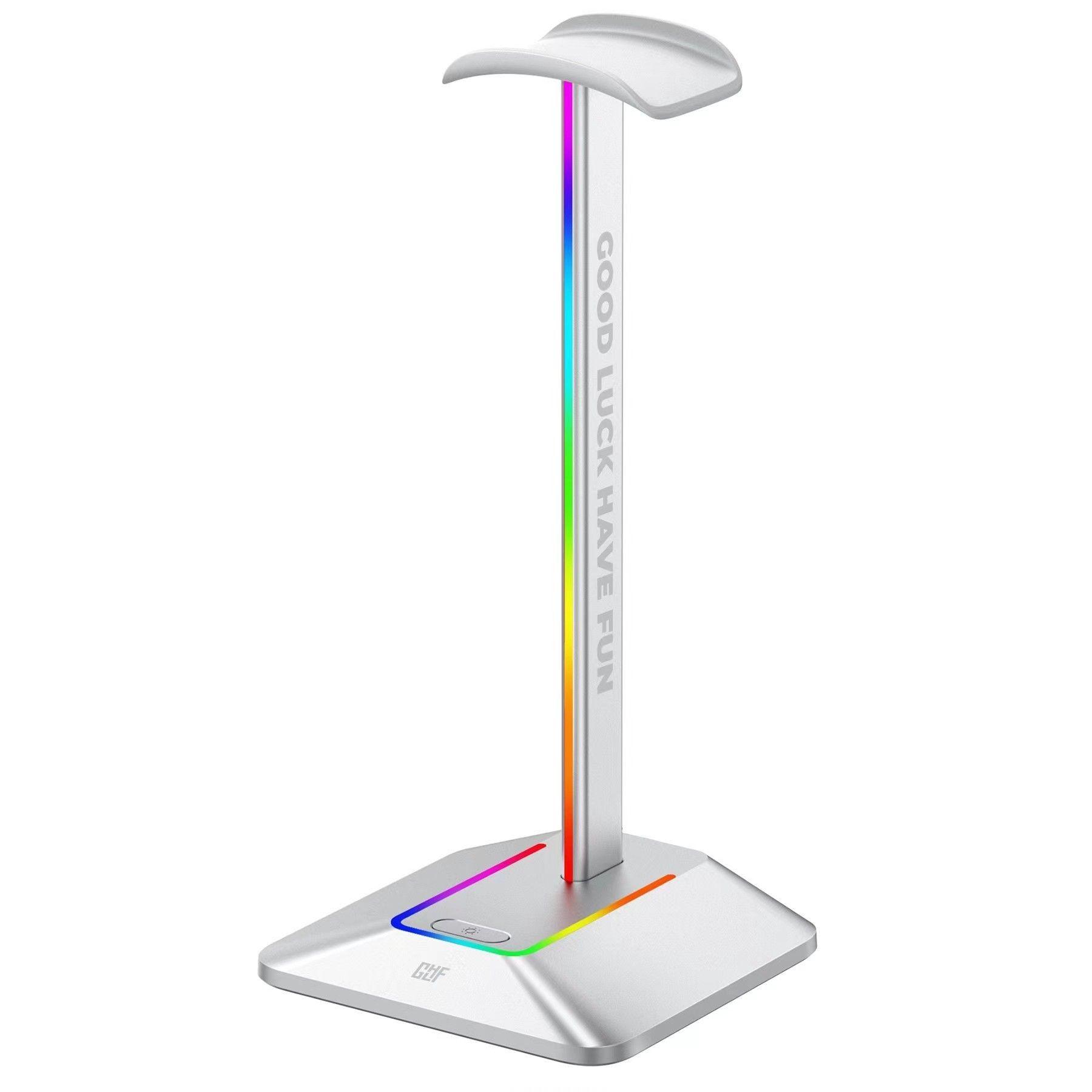 Поставка за слушалки FragON 2U RGB - Бял