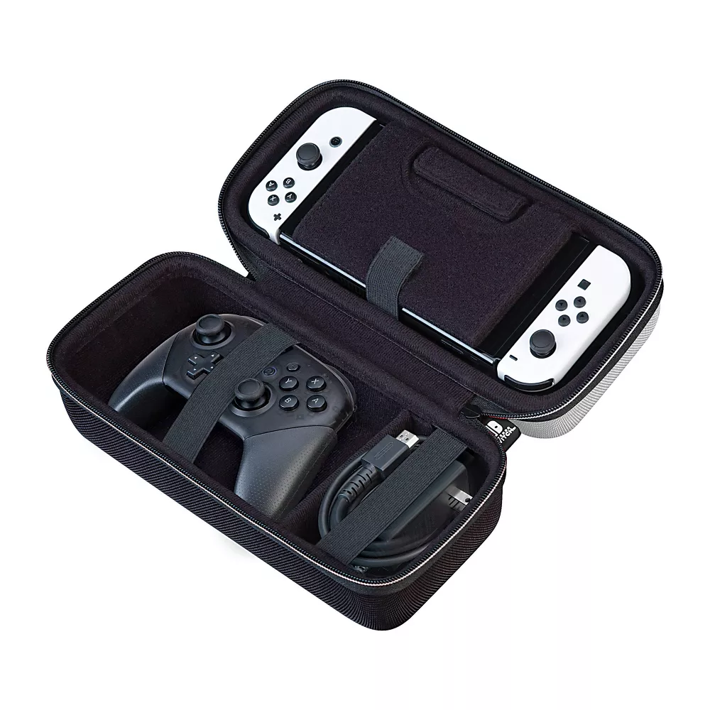 Чанта за гейминг конзола Nacon Bigben Nintendo Switch OLED, Бяло - NNS4000W-3