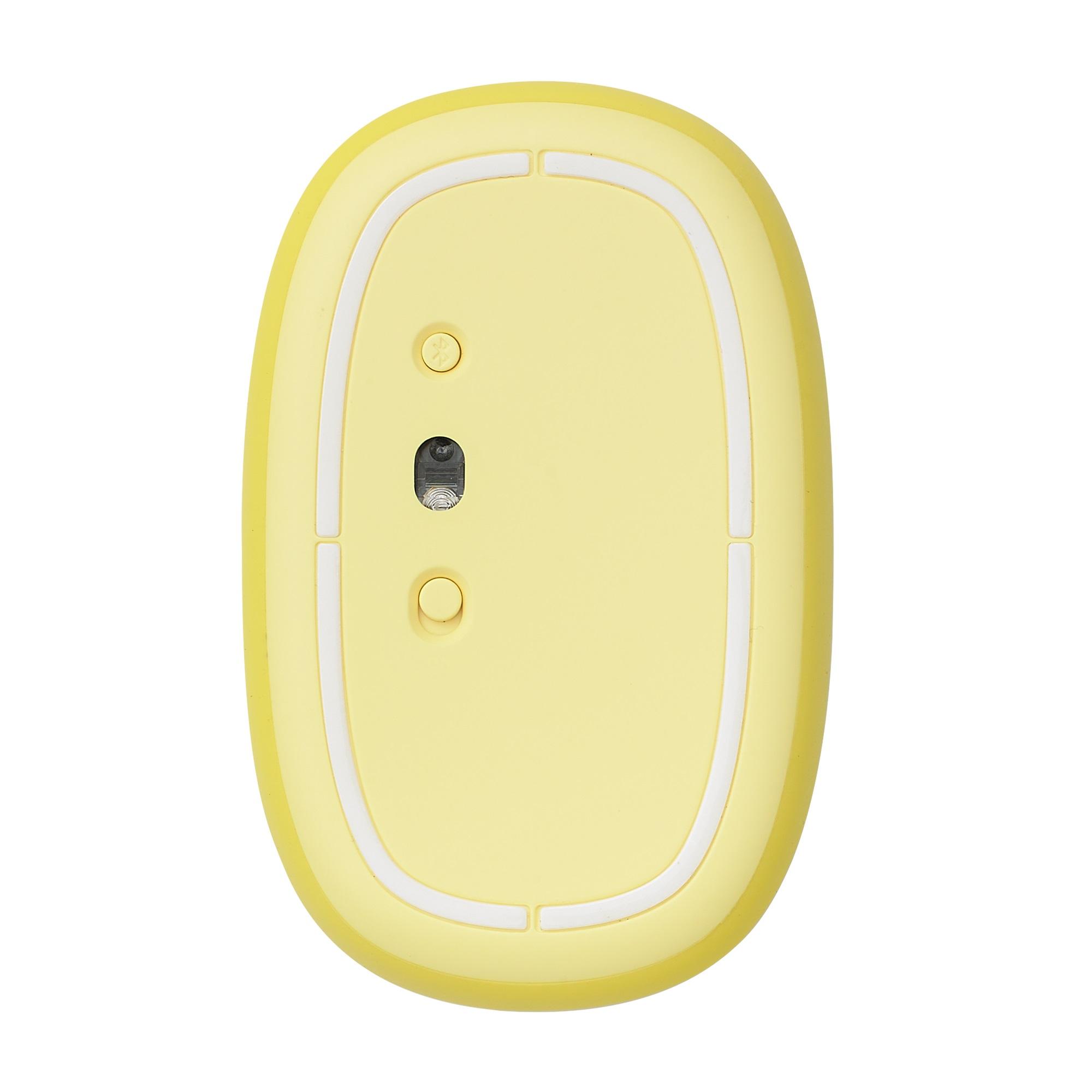 Безжична оптична мишка RAPOO M660, Multi-mode, Свързване с 3 у-ва, Тиха, Жълта-3