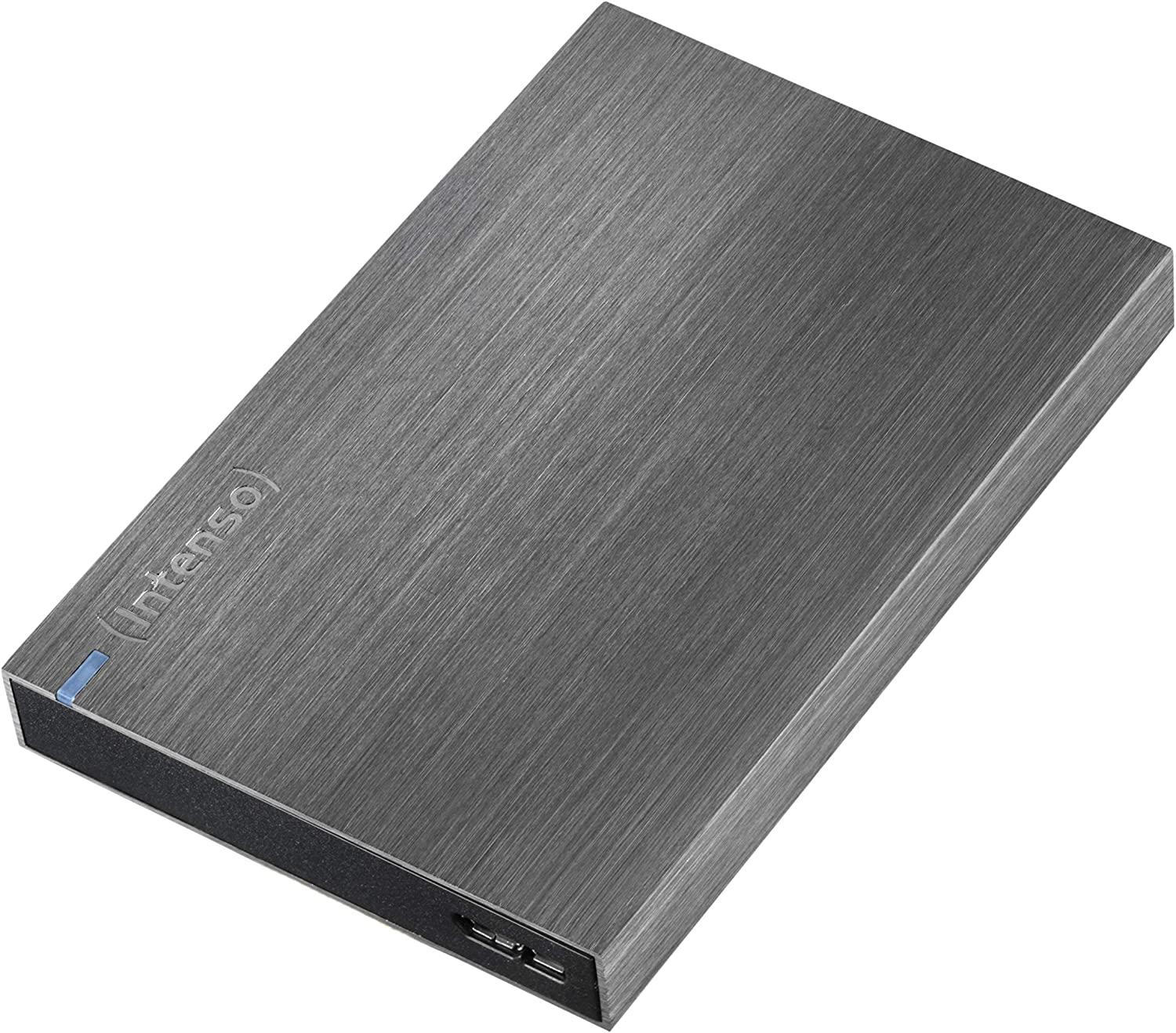 Външен хард диск Intenso, 2.5&quot;, 2TB, USB3.0, 5400 prm, Anthracite