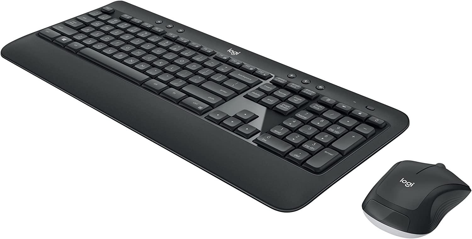 Kомплект клавиатура с мишка Logitech MK540, Безжичен, 2.4 GHz, Черен-2