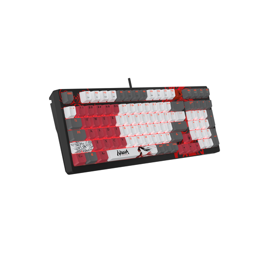 Геймърска механична клавиатура A4tech Bloody S98 Naraka, RGB, Red switch, Черен-3