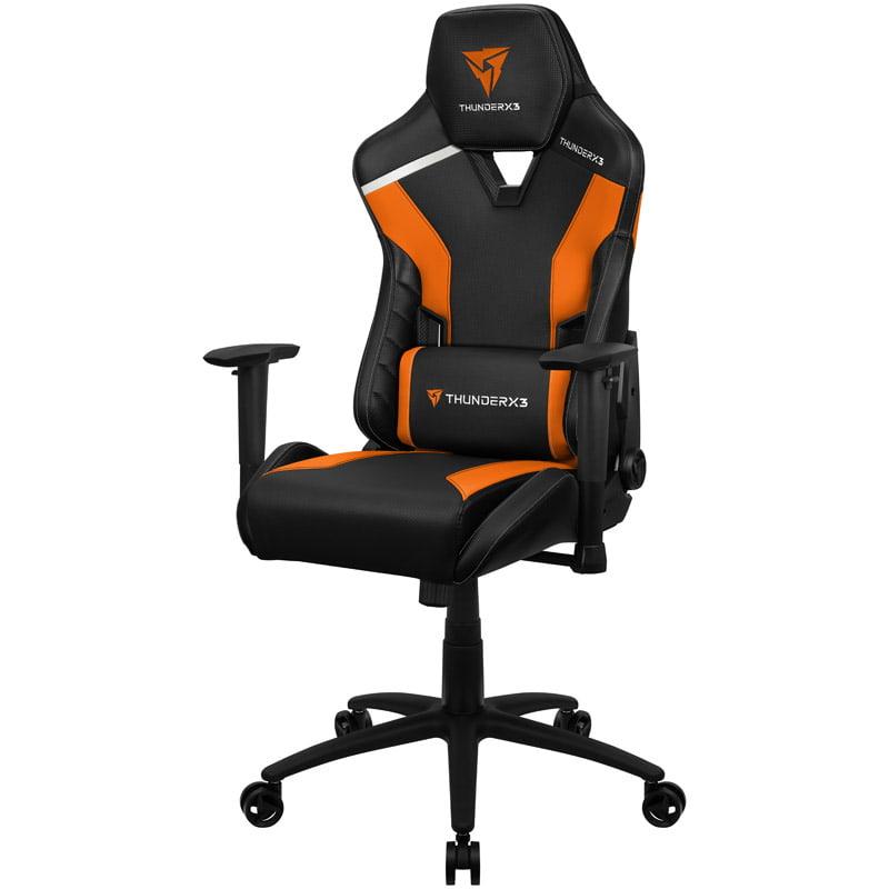 Геймърски стол ThunderX3 TC3 Orange Black-3