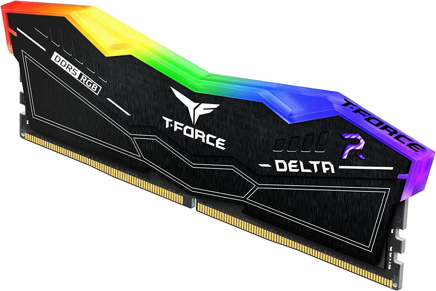 Памет Team Group T-Force Delta RGB DDR5 32GB (2x16GB) 6000MHz CL40-2