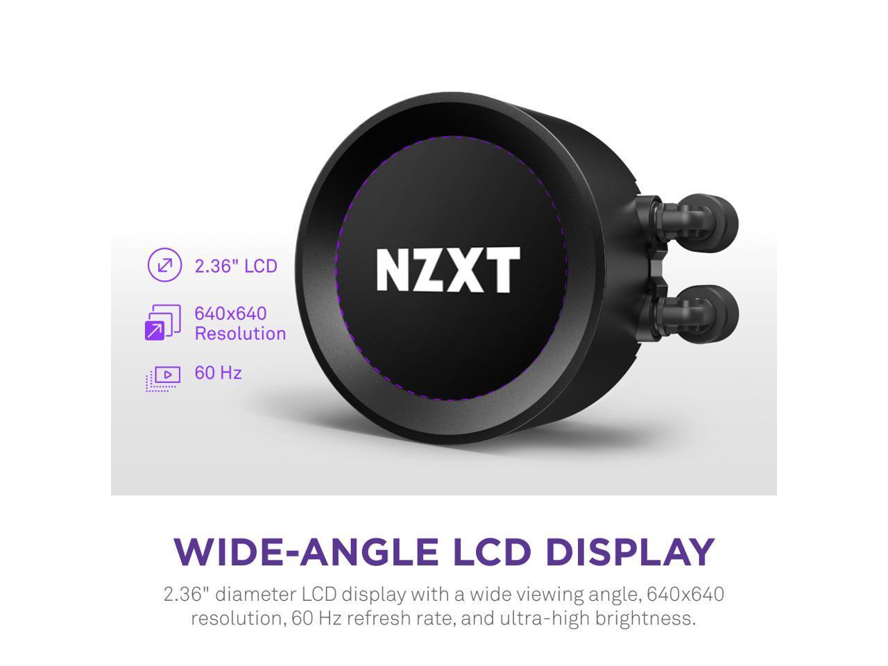 Охладител за процесор NZXT Kraken Elite 360 RGB Black, LCD Display-2