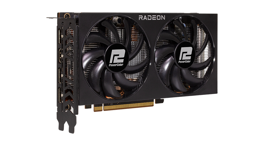 Видео карта POWERCOLOR AMD RADEON RX 7600 Fighter 8GB GDDR6-2