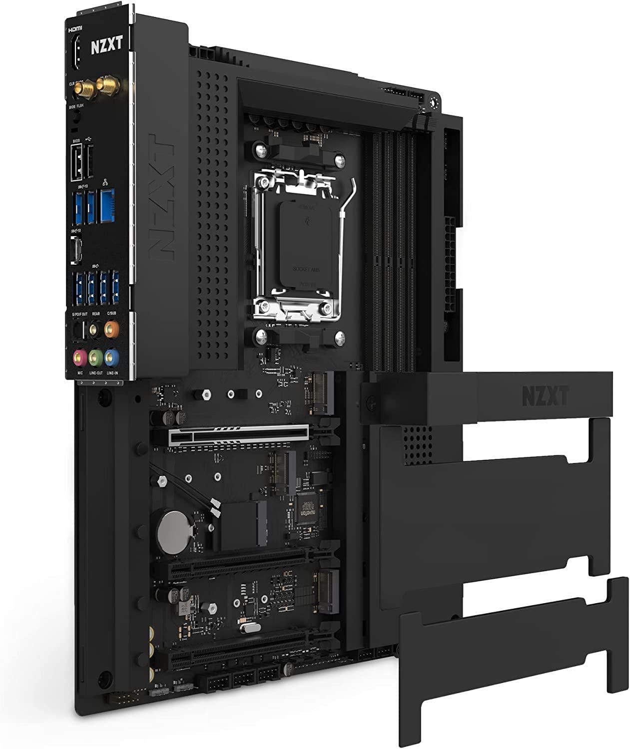 Дънна платка NZXT N7 B650E Black AM5, DDR5, WiFi 6E, PCIe 5.0-4