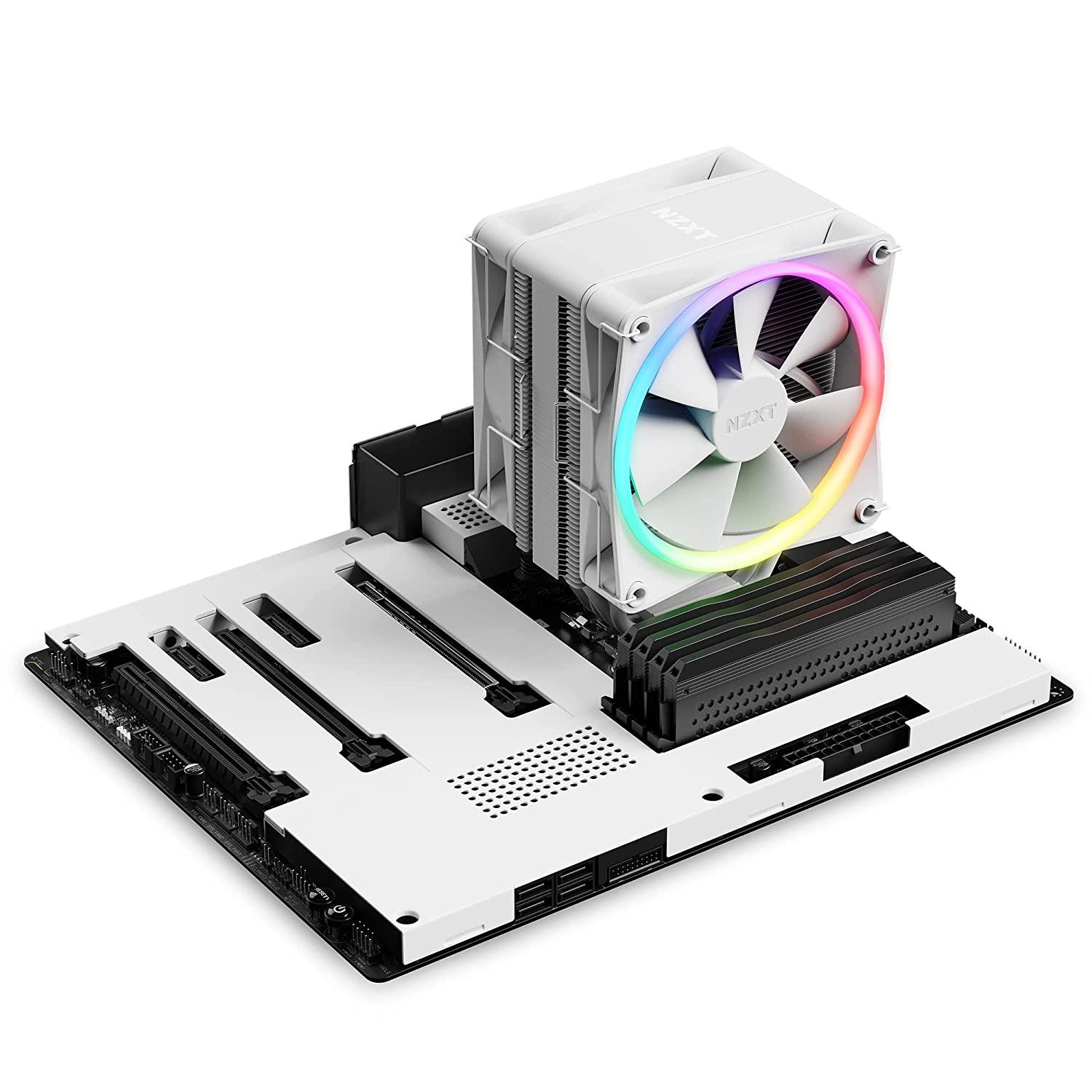 Охладител за процесор NZXT T120 RGB - Бял RC-TR120-W1 AMD/Intel-4