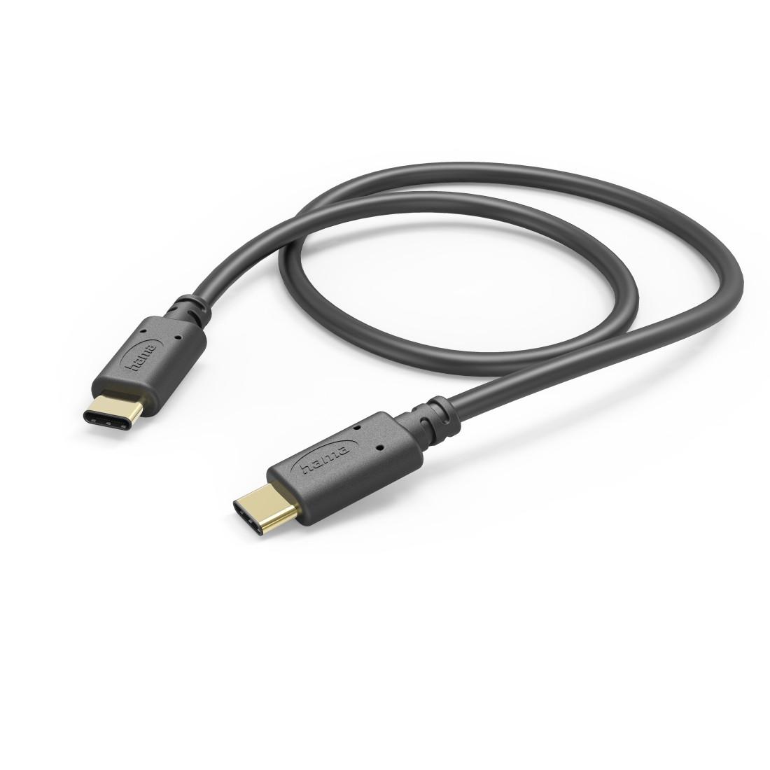HAMA Кабел USB-C мъжко &ndash; USB-C мъжко, 1.5м,480Mb/s, позлатени конектори