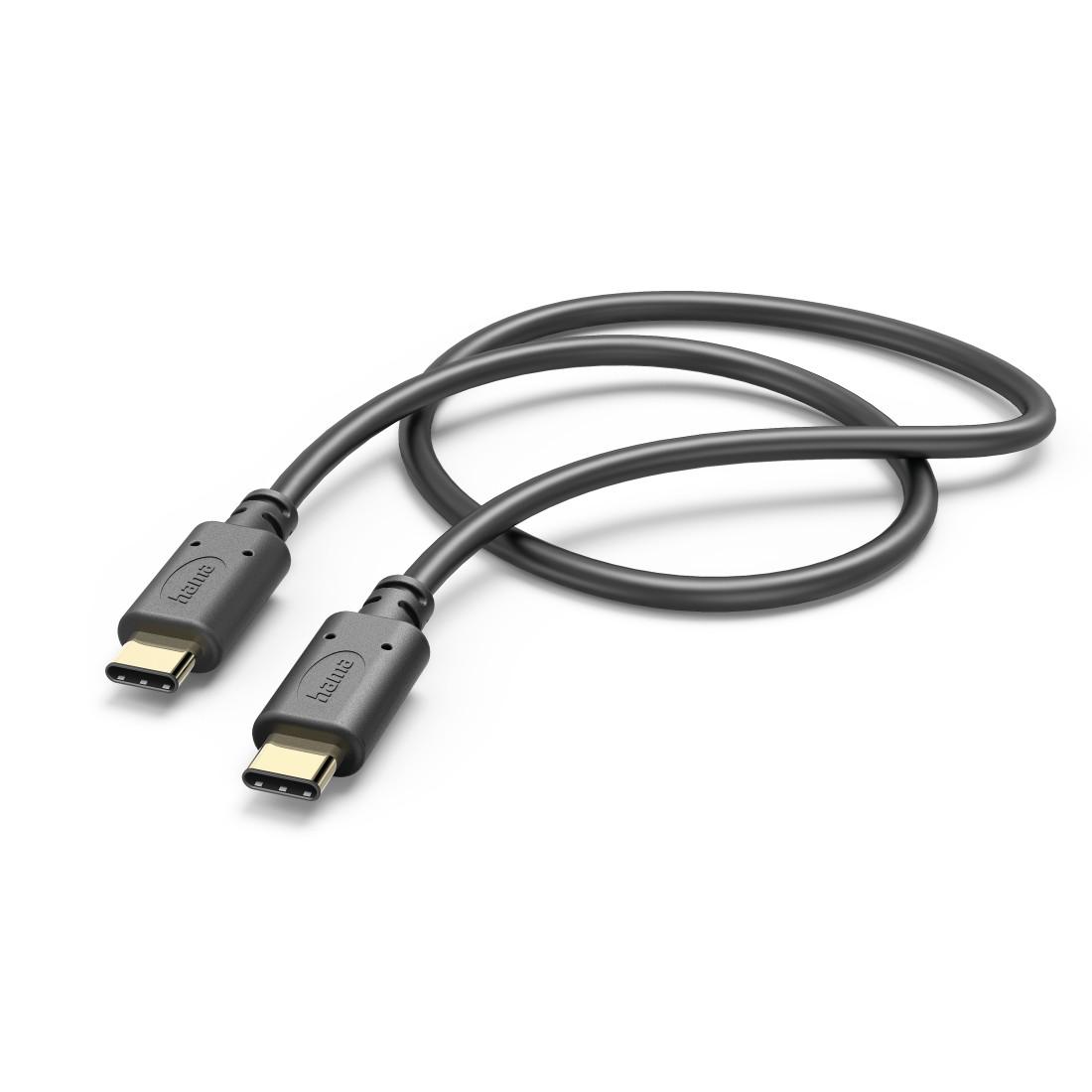 HAMA Кабел USB-C мъжко &ndash; USB-C мъжко, 1.5м,480Mb/s, позлатени конектори-2