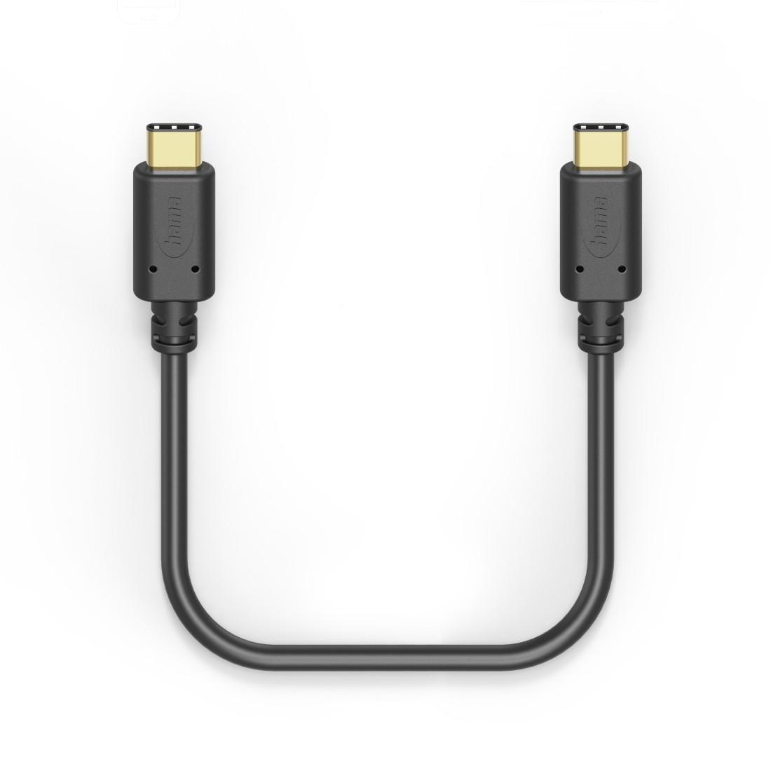 HAMA Кабел USB-C мъжко &ndash; USB-C мъжко, 1.5м,480Mb/s, позлатени конектори-3