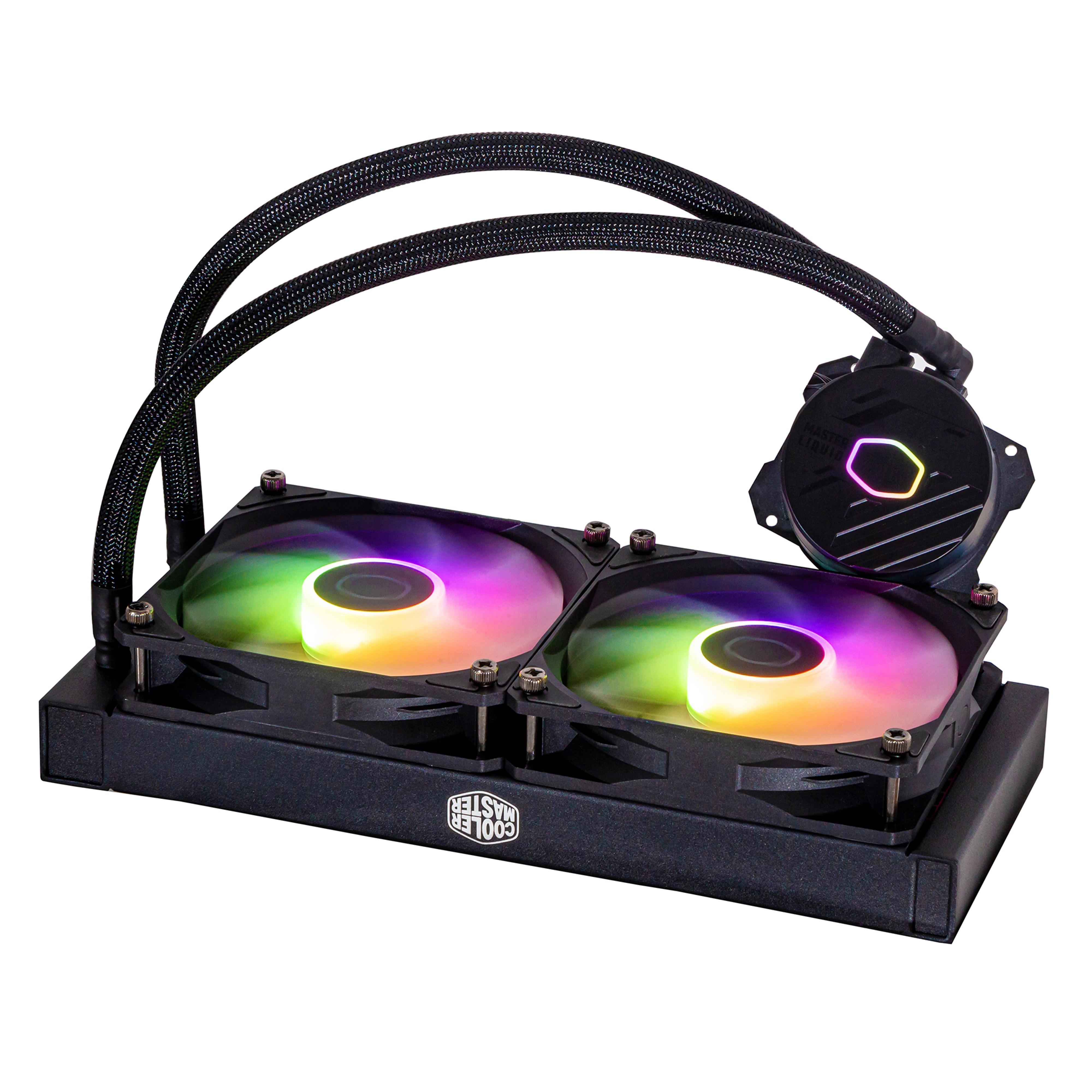 Охладител за процесор Cooler Master ML240L Core ARGB Black-3
