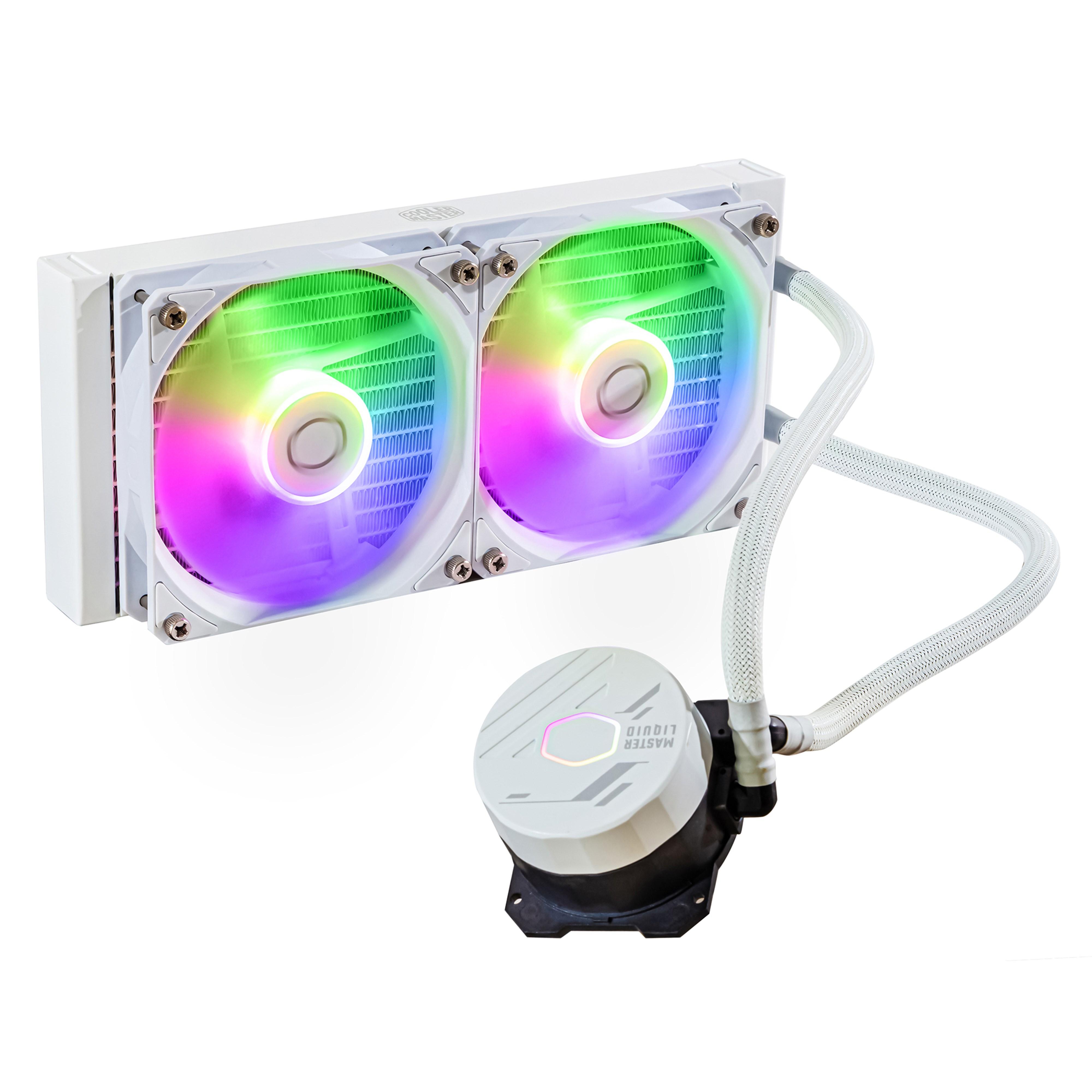 Охладител за процесор Cooler Master MasterLiquid 240L Core ARGB White Edition
