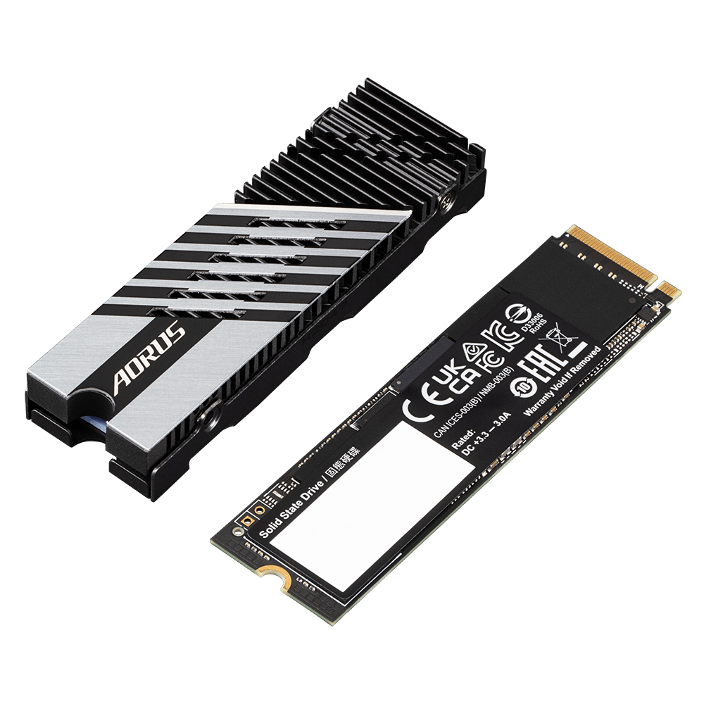 SSD Gigabyte AORUS 7300, 1TB, NVMe, PCIe Gen4 SSD-3