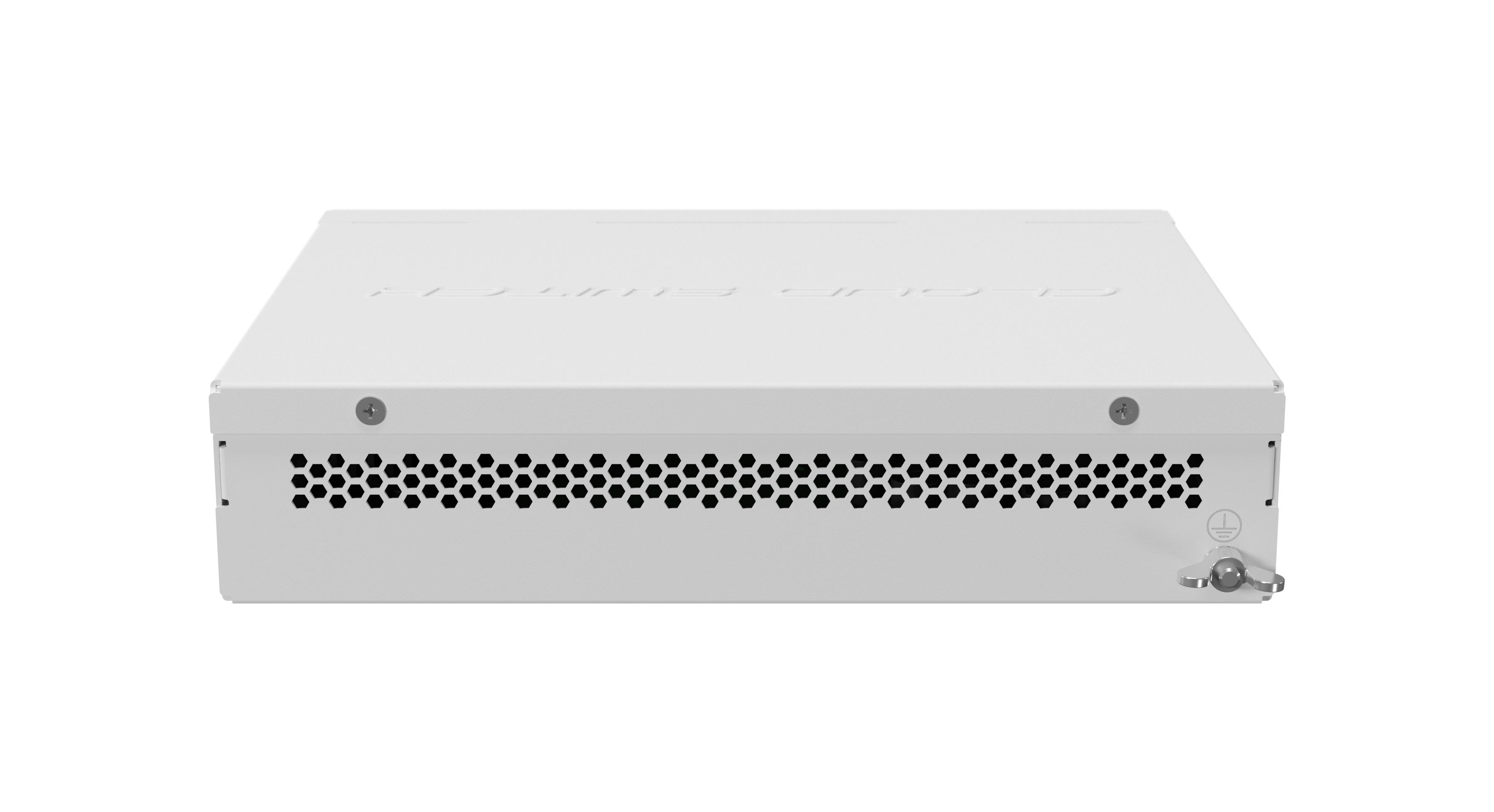 Суич MikroTik CSS610-8G-2S+IN, 8 x Gigabit Ethernet ports, 2 x SFP, PoE in-3