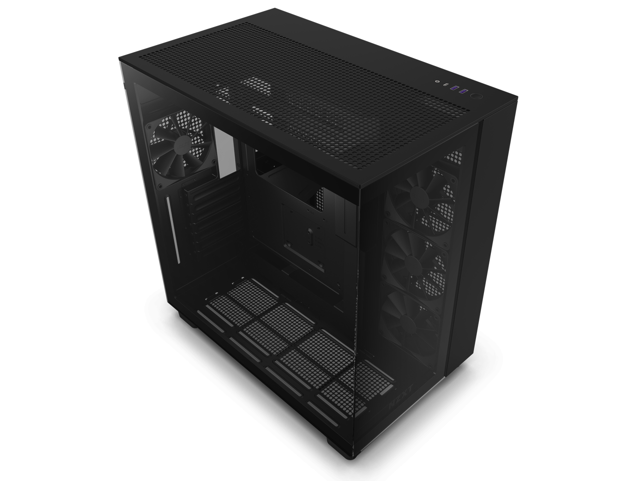 Кутия NZXT H9 Flow Matte Black-2