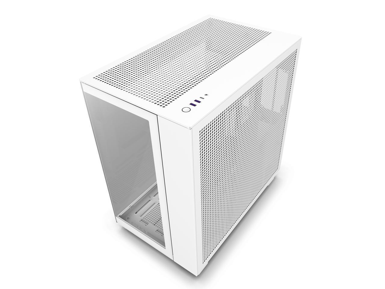 Кутия NZXT H9 Flow Matte White - Middle Tower-4