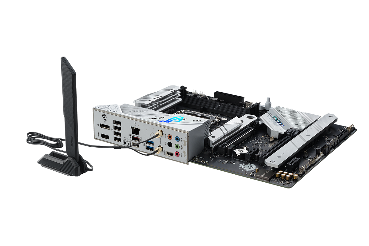 Дънна платка ASUS ROG STRIX B760-A GAMING WIFI, LGA 1700 ATX, 4x DDR5, PCIe 5.0, WiFi 6E, 3x M.2, Aura Sync RGB-4