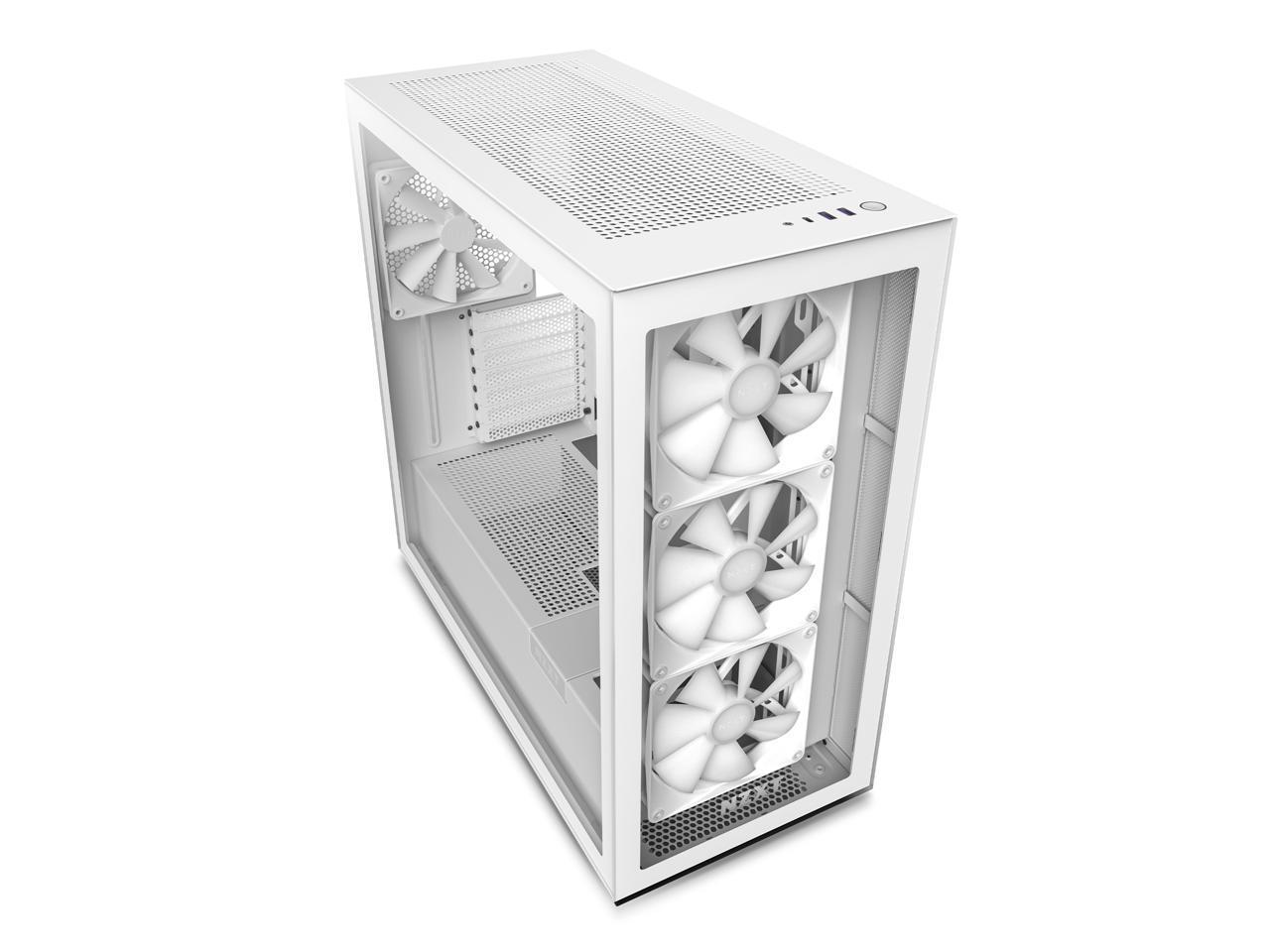 Кутия NZXT H7 Elite 2023 Matte White Mid-Tower-3