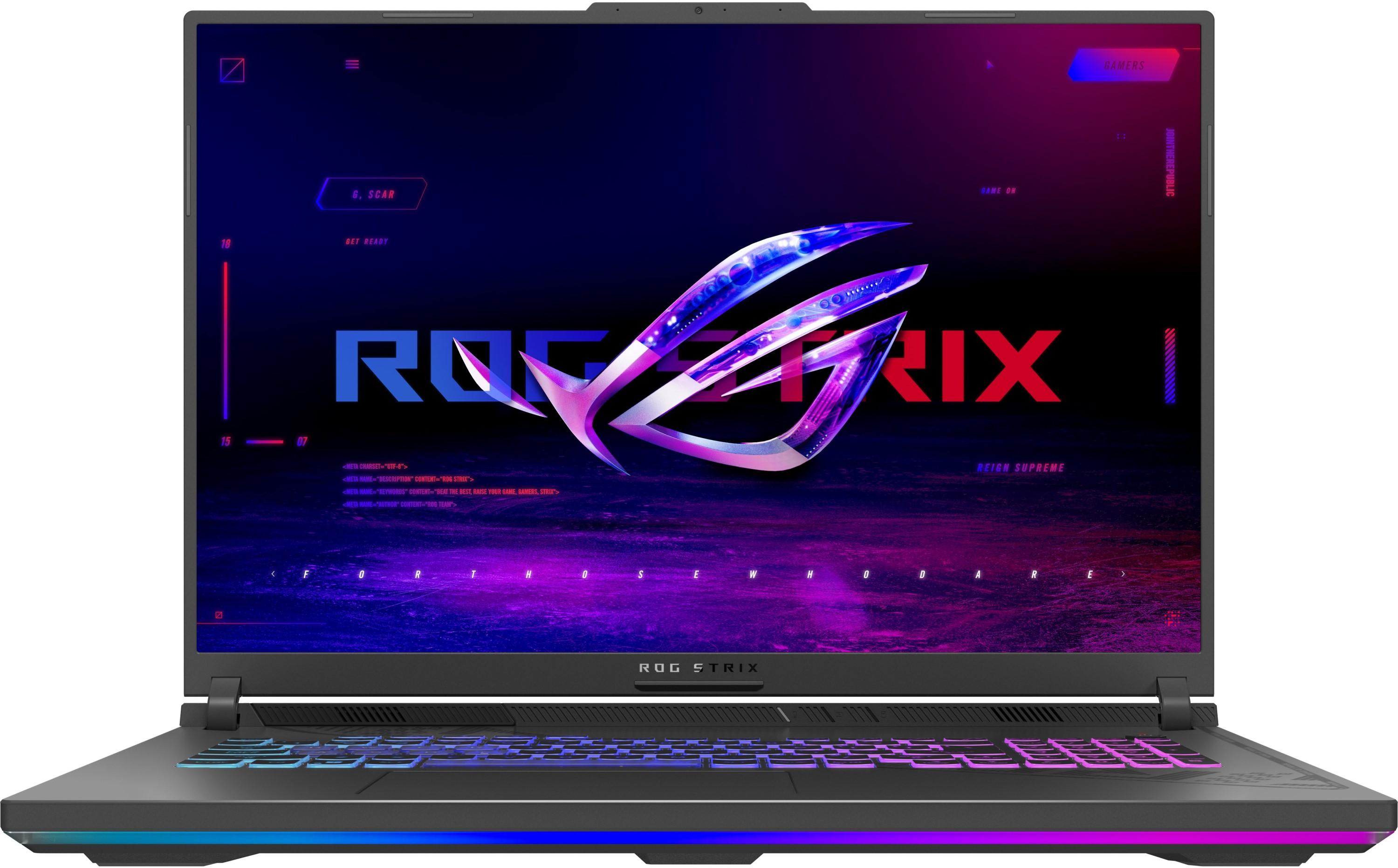 Лаптоп Asus ROG G18 G814JI-N5095W, 18&quot; IPS FHD+ (1920x1200), Intel Core i7-13650HX, 16GB DDR5, 1TB NVMe SSD, NVIDIA GeForce RTX 4070 GDDR6 8GB, Win 11 Home-2