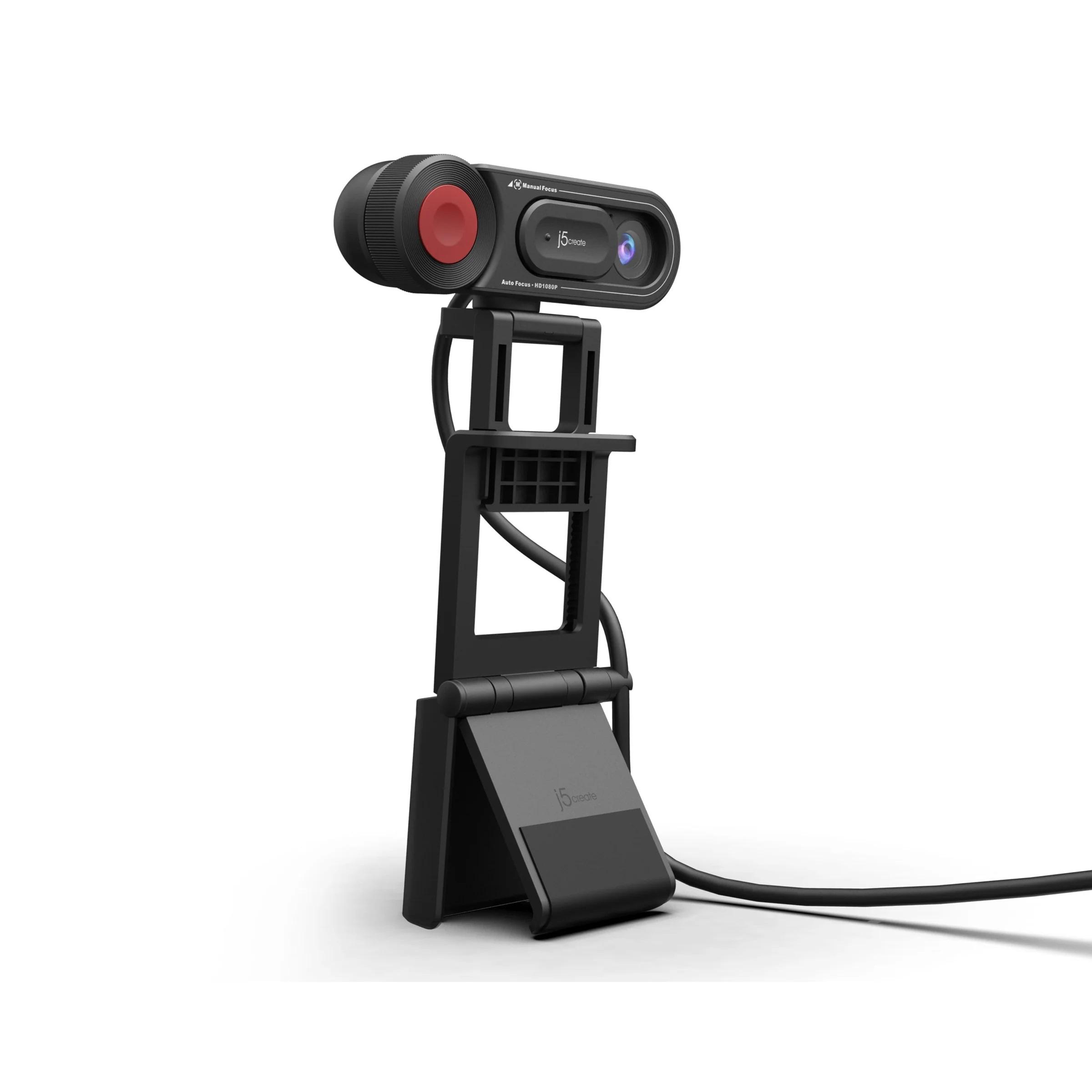 Уеб камера j5create JVU250, 4K UltraHD, Микрофон, Автоматичен и ръчен фокус-4