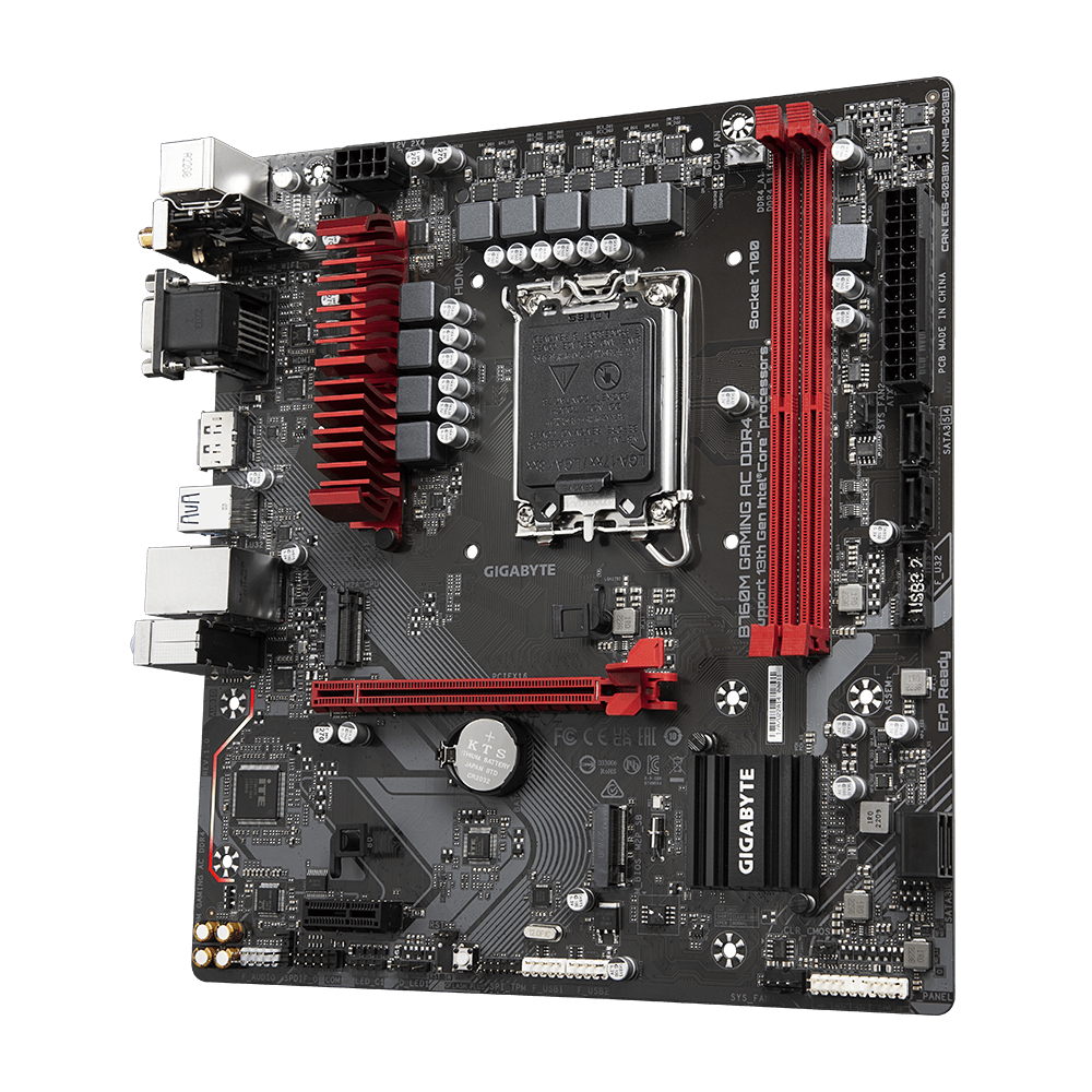 Дънна платка GIGABYTE B760M GAMING AC, LGA 1700-2