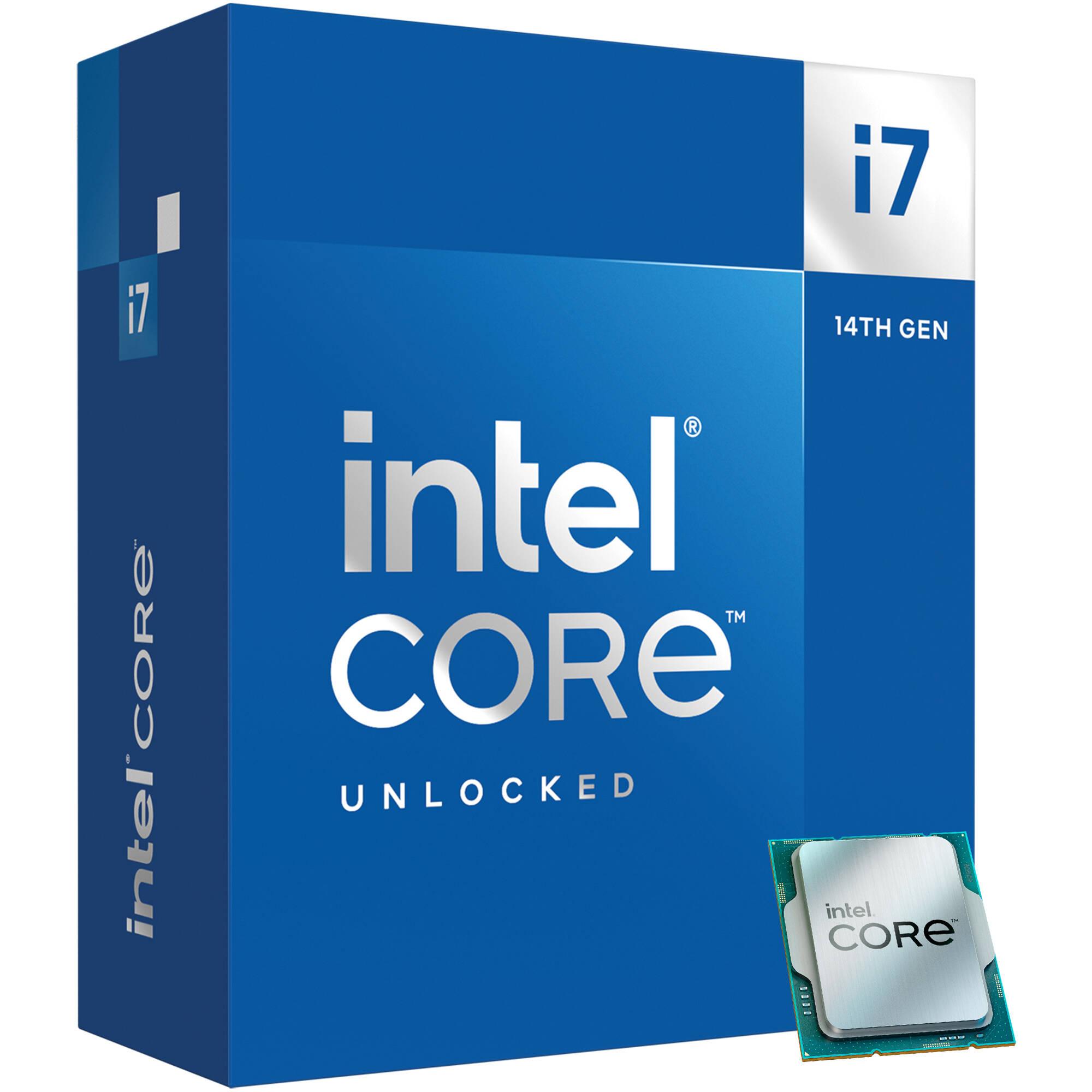 Процесор Intel Raptor Lake i7-14700K 20 Cores 3.4 GHz (Up to 5.6 GHz) 33MB, 125W, LGA1700, BOX