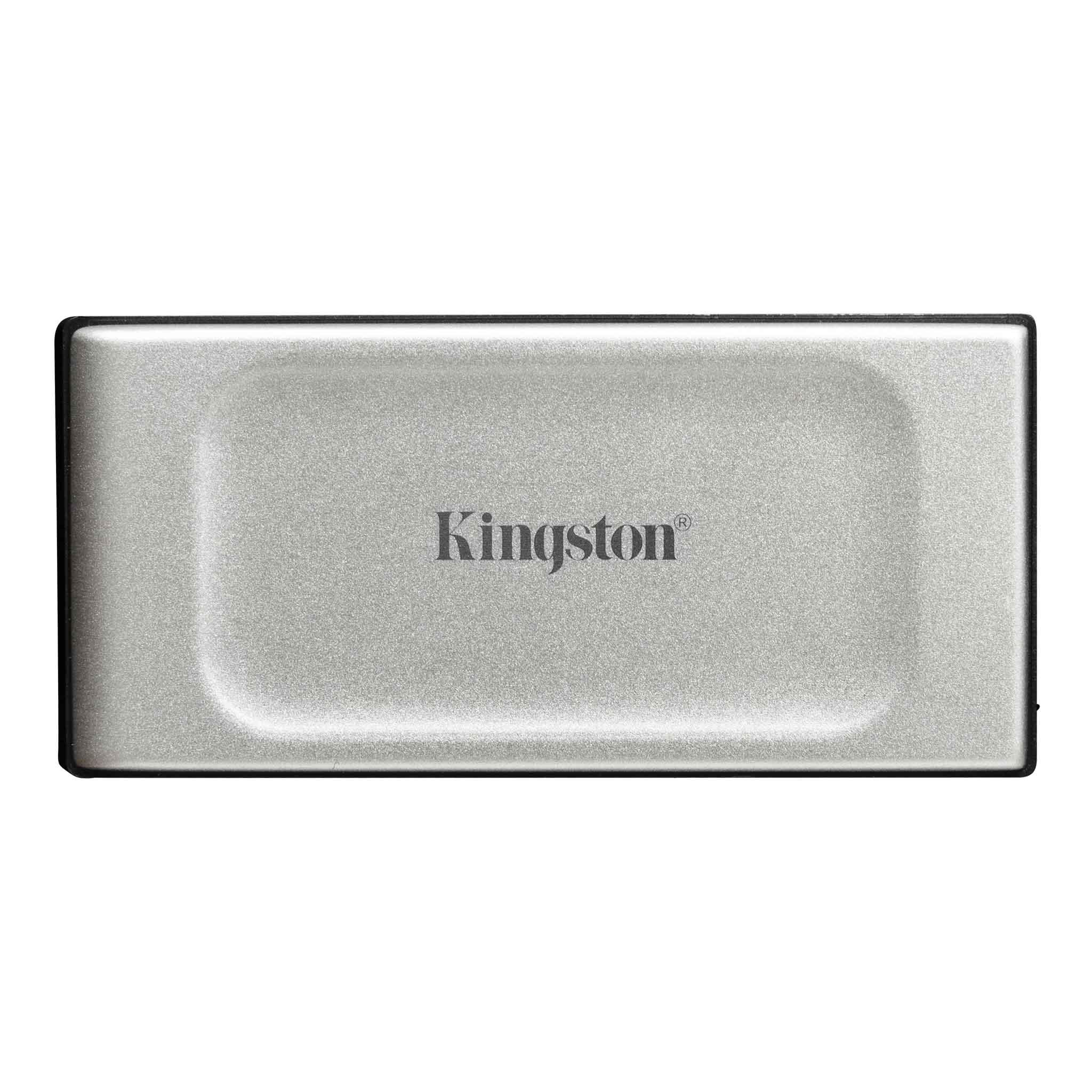 Външен SSD Kingston XS2000, 4TB, USB 3.2 Gen2 Type-C, Сив