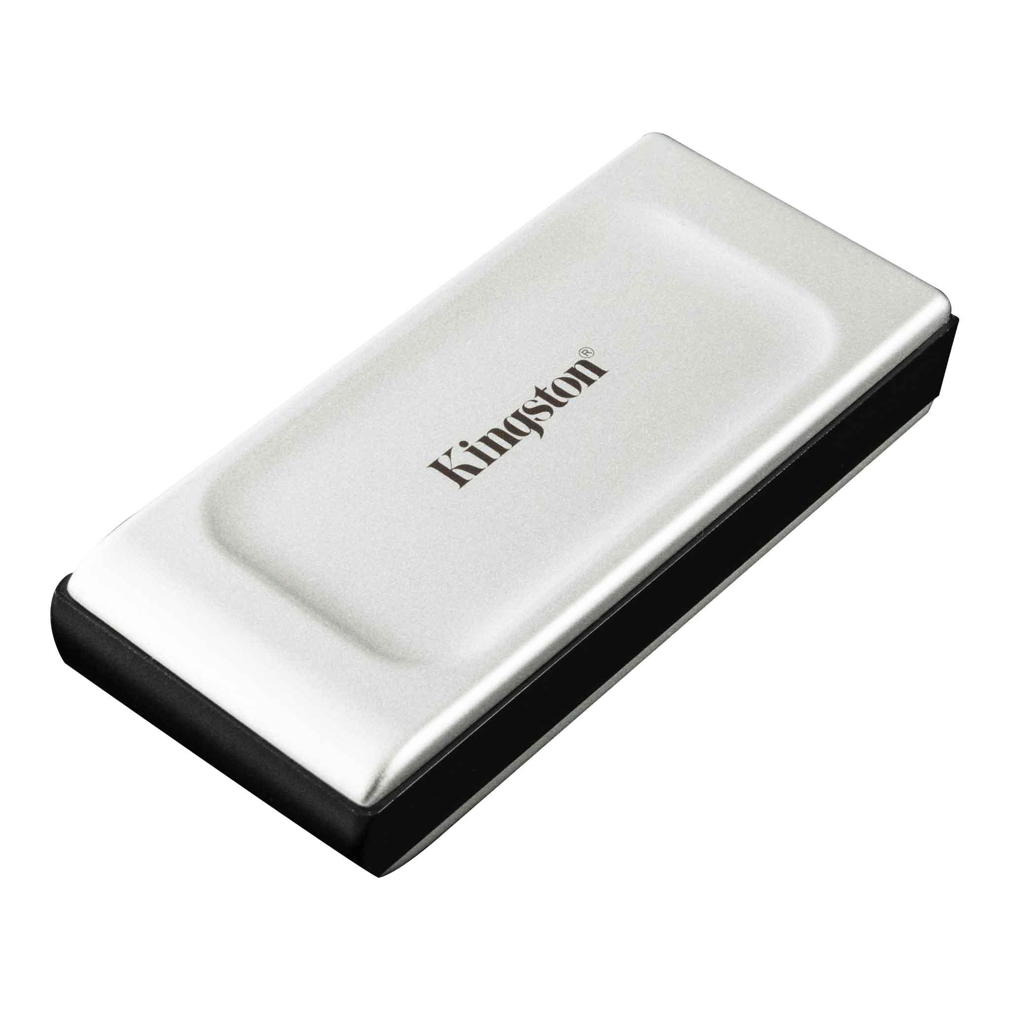 Външен SSD Kingston XS2000, 4TB, USB 3.2 Gen2 Type-C, Сив-2