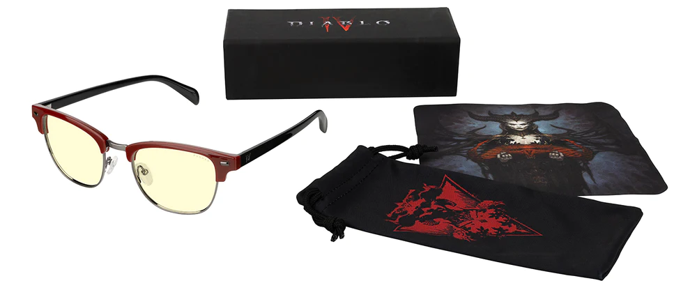 Геймърски очила GUNNAR Diablo IV Sanctuary Edition - Blood Onyx Amber-4