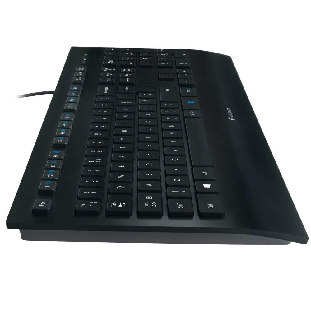 Клавиатура Logitech K280e, USB, Черна-2