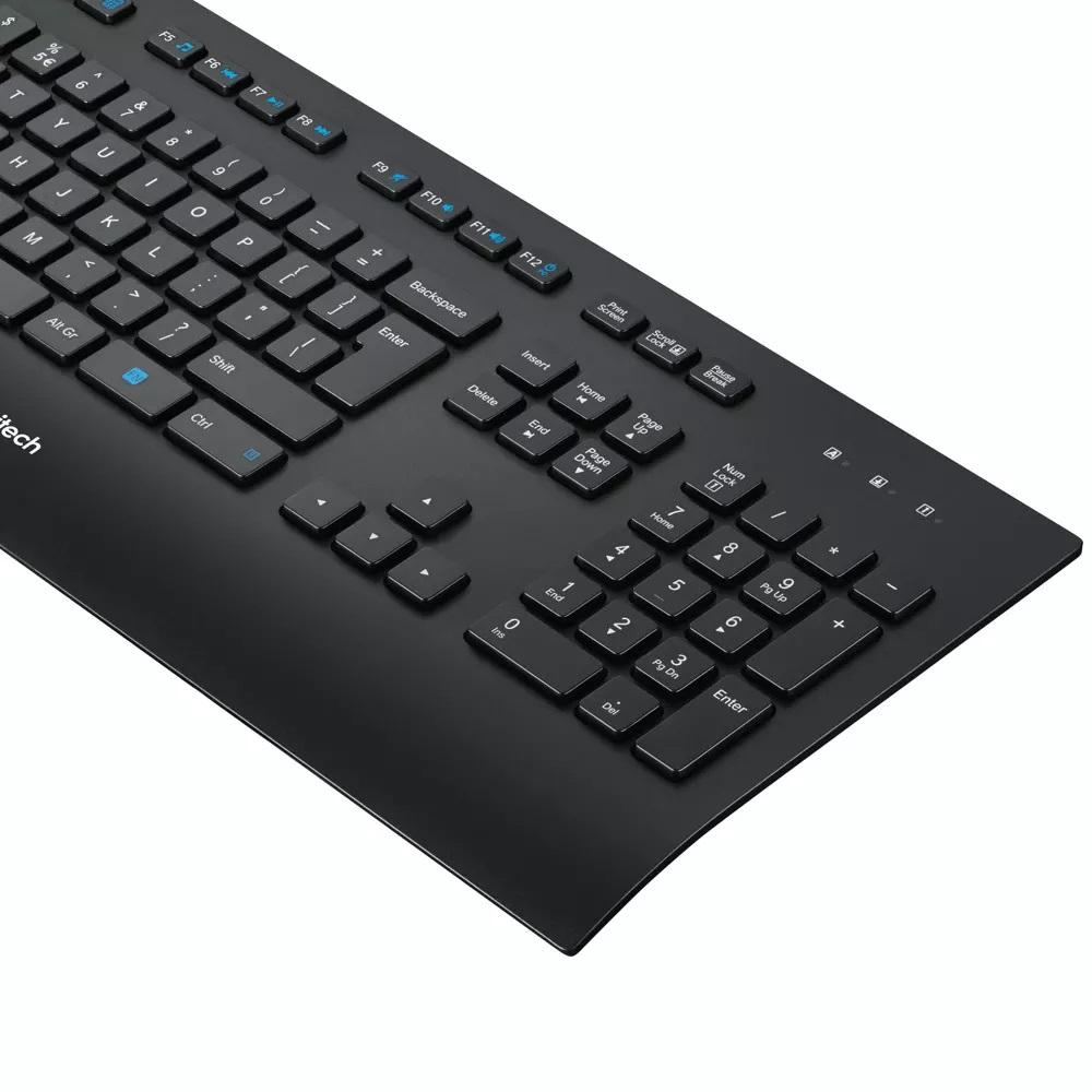 Клавиатура Logitech K280e, USB, Черна-3