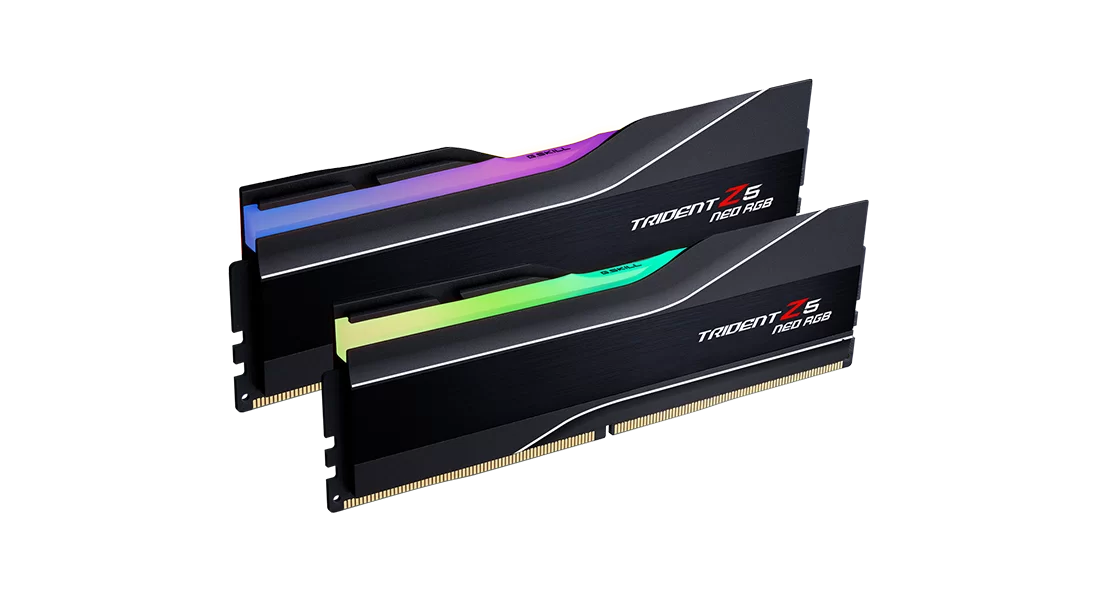 Памет G.SKILL Trident Z5 Neo RGB Black 32GB(2x16GB) DDR5 6000MHz CL30 F5-6000J3038F16GX2-TZ5NR AMD EXPO-3