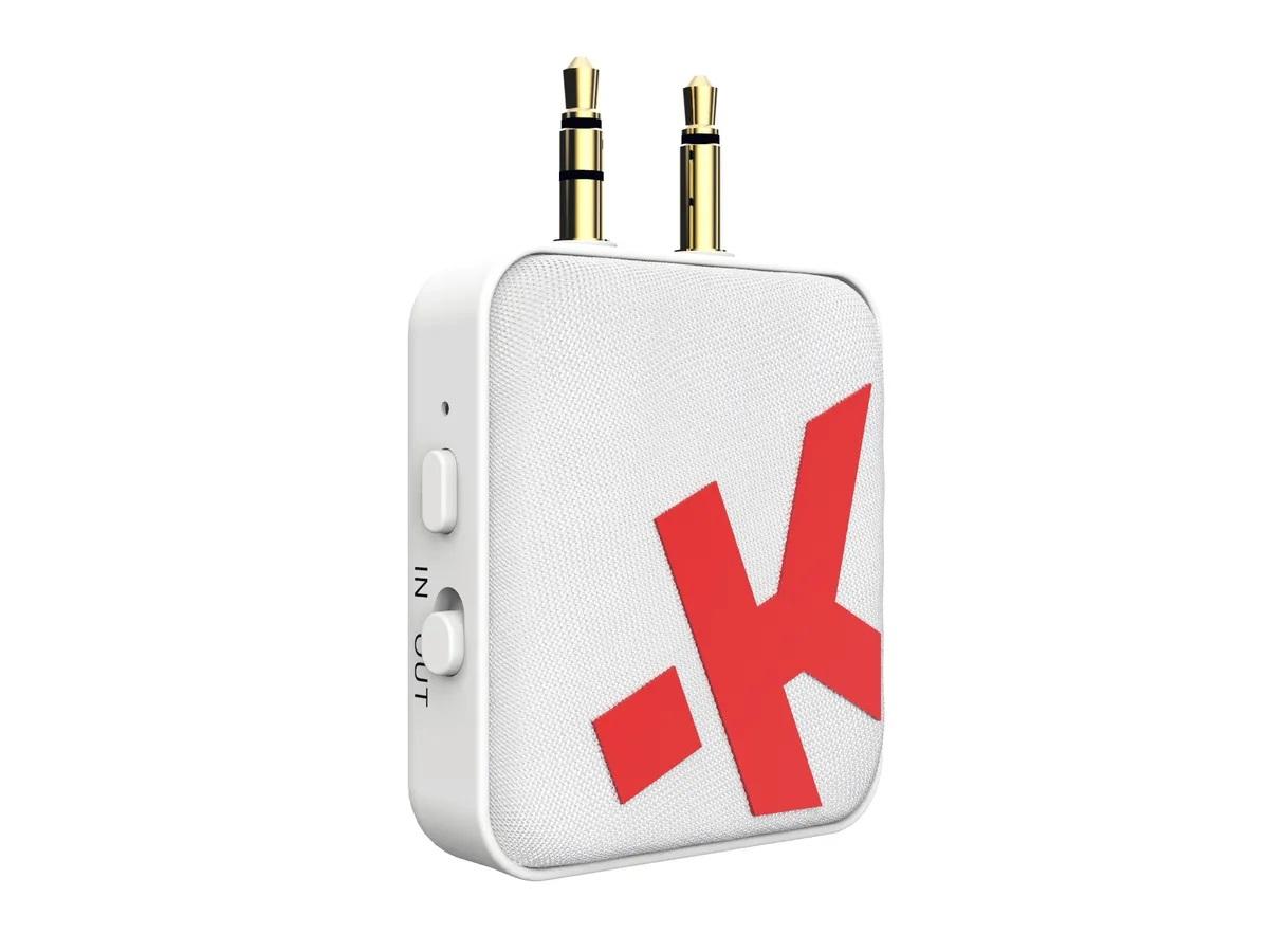 Аудио адаптер Skross, 3.5 mm jack към Bluetooth, Бял-2