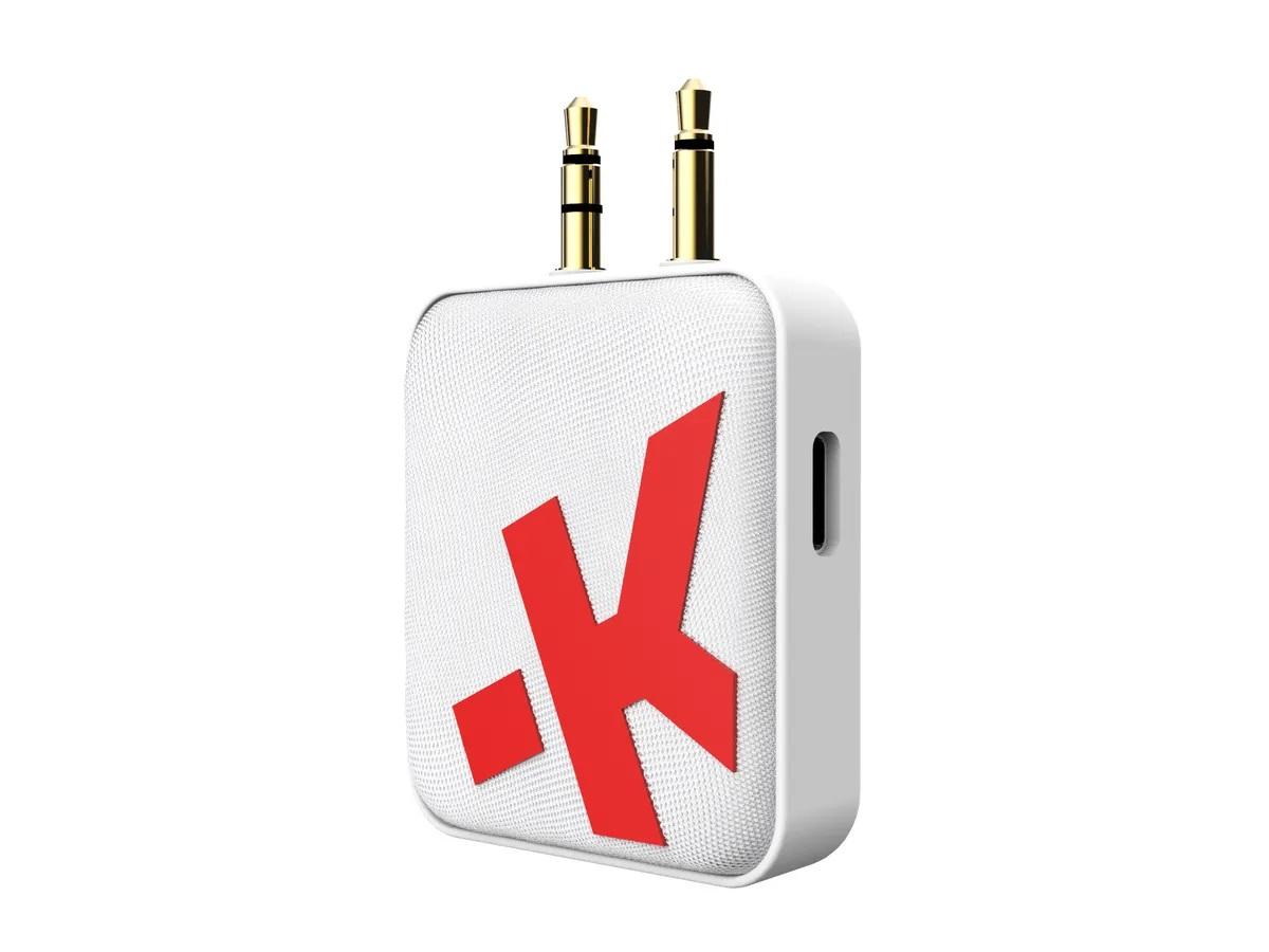Аудио адаптер Skross, 3.5 mm jack към Bluetooth, Бял-3