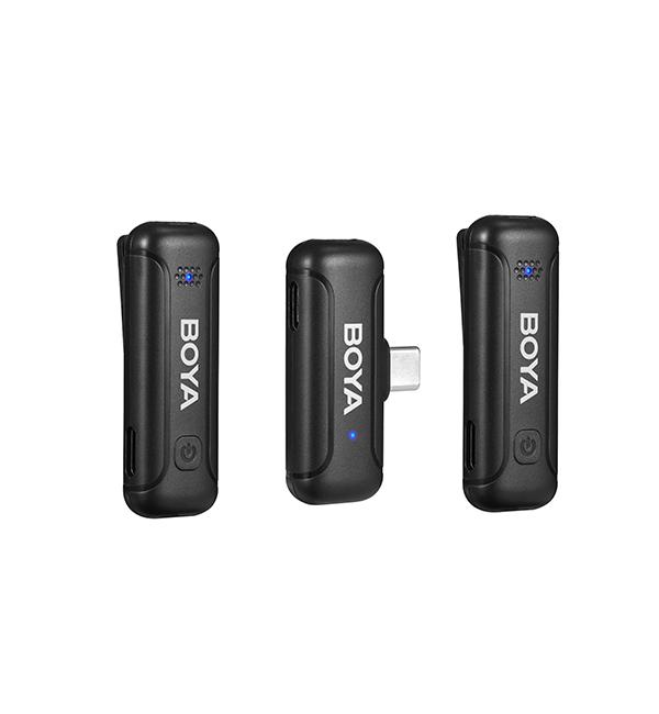 Безжична система микрофони BOYA Mini 2.4GHz, USB-C-3