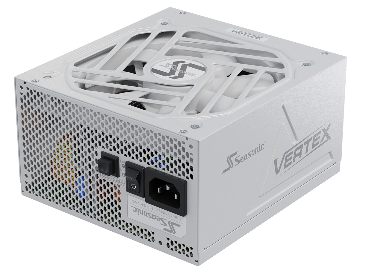Захранващ блок SEASONIC VERTEX GX-1200 1200W White, 80+ Gold PCIe 5.0, Fully Modular