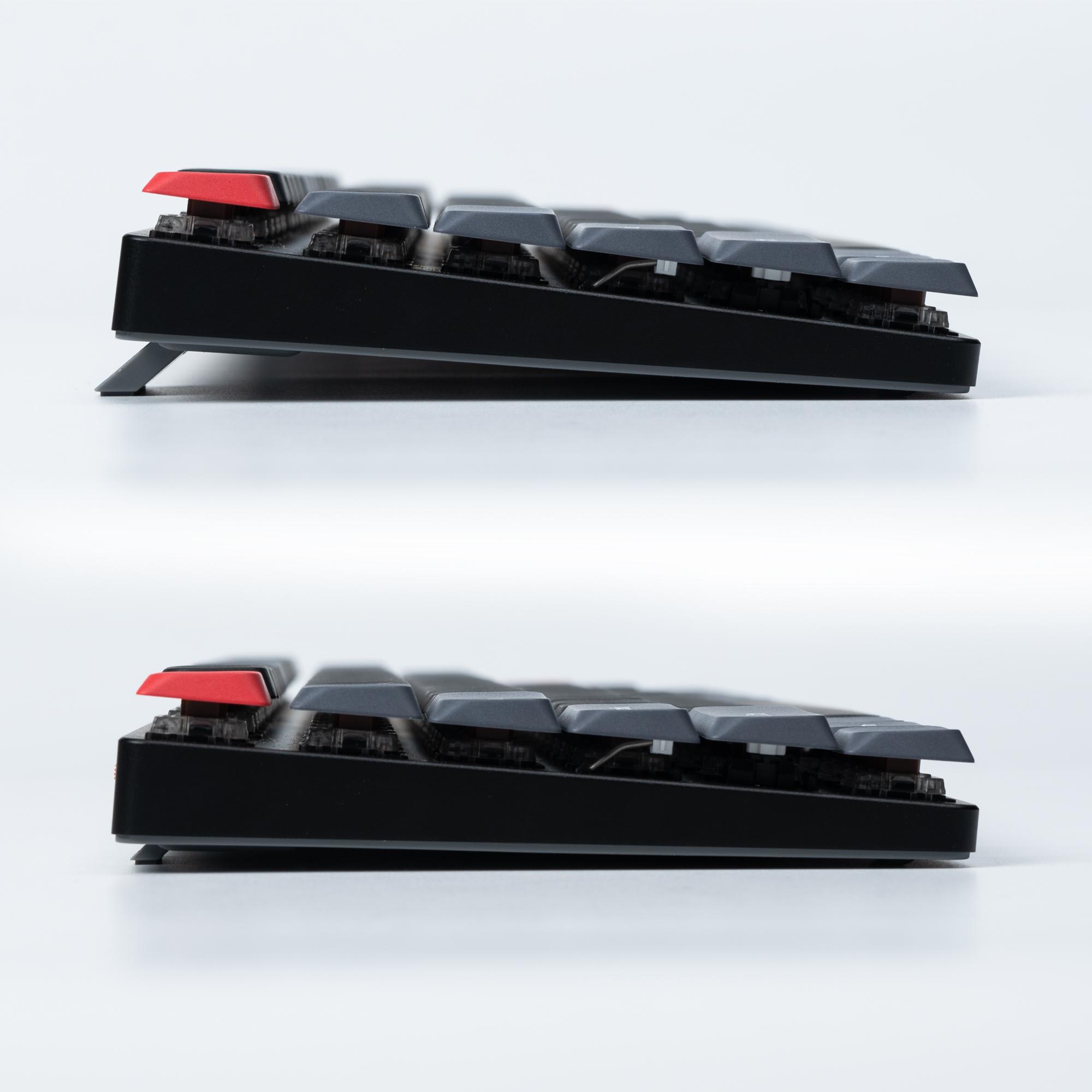 Геймърска Механична клавиатура Keychron K1 Pro QMK/VIA TKL Gateron Low Profile Red Switch, RGB Backlight, ABS-2