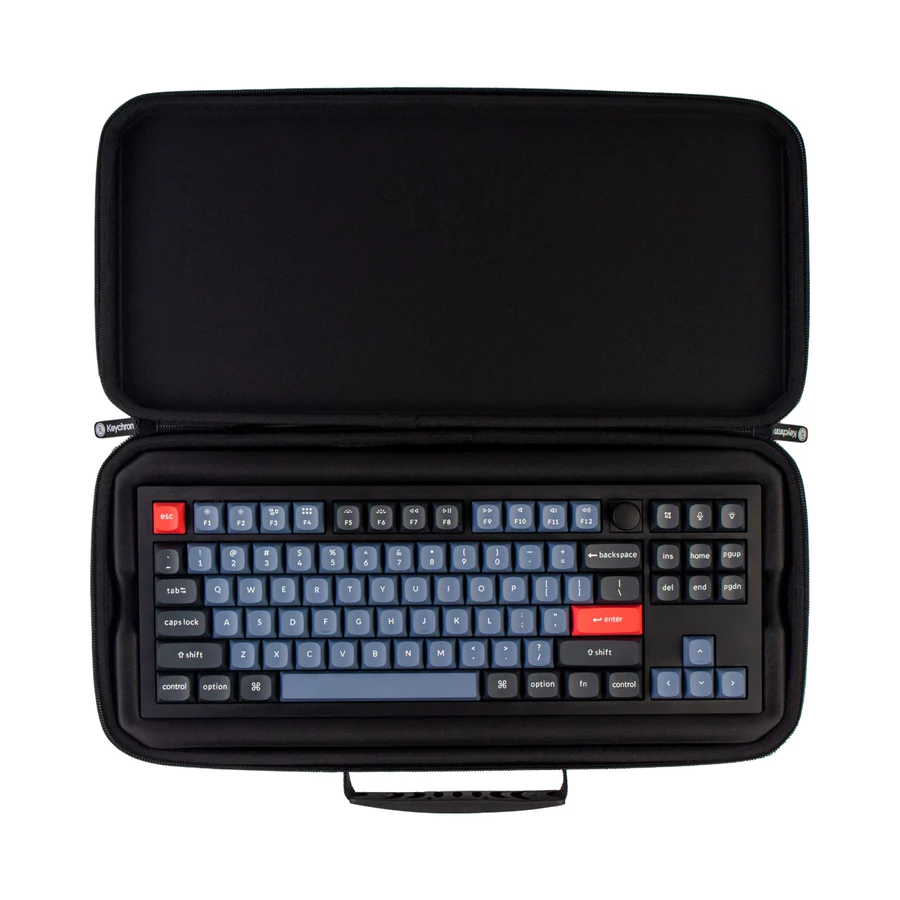 Kалъф за клавиатура Keychon (Plastic) удароустойчив, Черен-4
