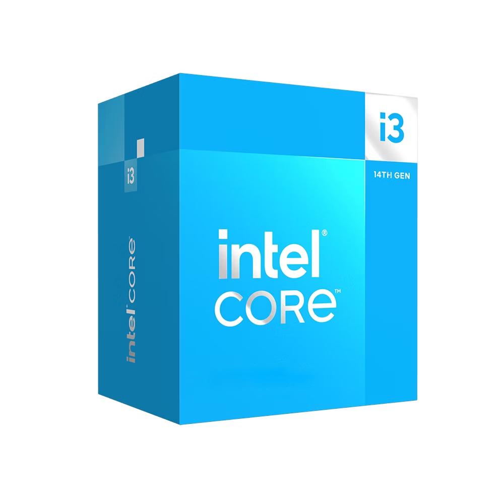 Процесор Intel Raptor Lake Core i3-14100, 4 Cores, 8 Threads (3.5GHz Up to 4.7Ghz, 12MB, LGA1700), 60W, BOX