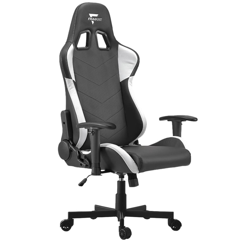 Геймърски стол FragON 1X Series Black/White 2024-2