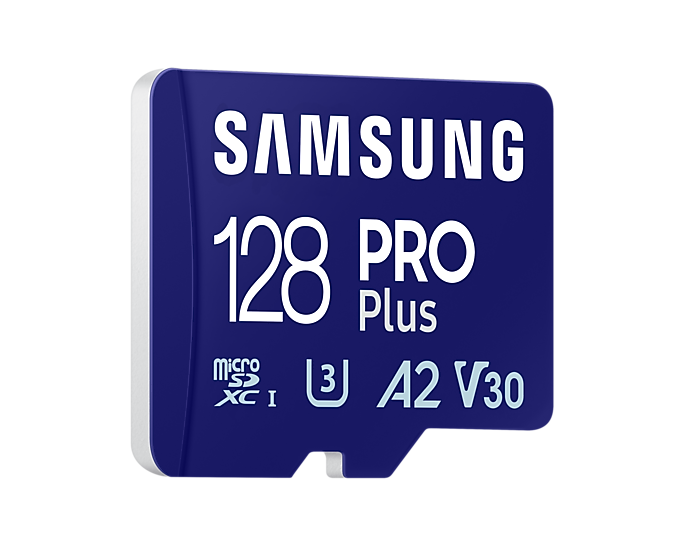 Карта памет Samsung PRO Plus, microSDXC, UHS-I, 128GB, Адаптер, USB четец-2