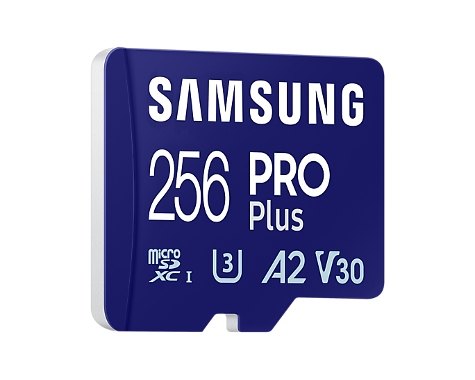 Карта памет Samsung PRO Plus, microSDXC, UHS-I, 256GB, Адаптер, USB четец-2