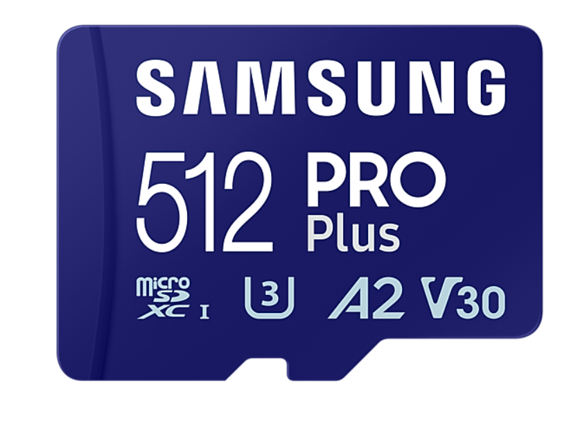 Карта памет Samsung PRO Plus, microSDXC, UHS-I, 512GB, Адаптер, USB четец-2