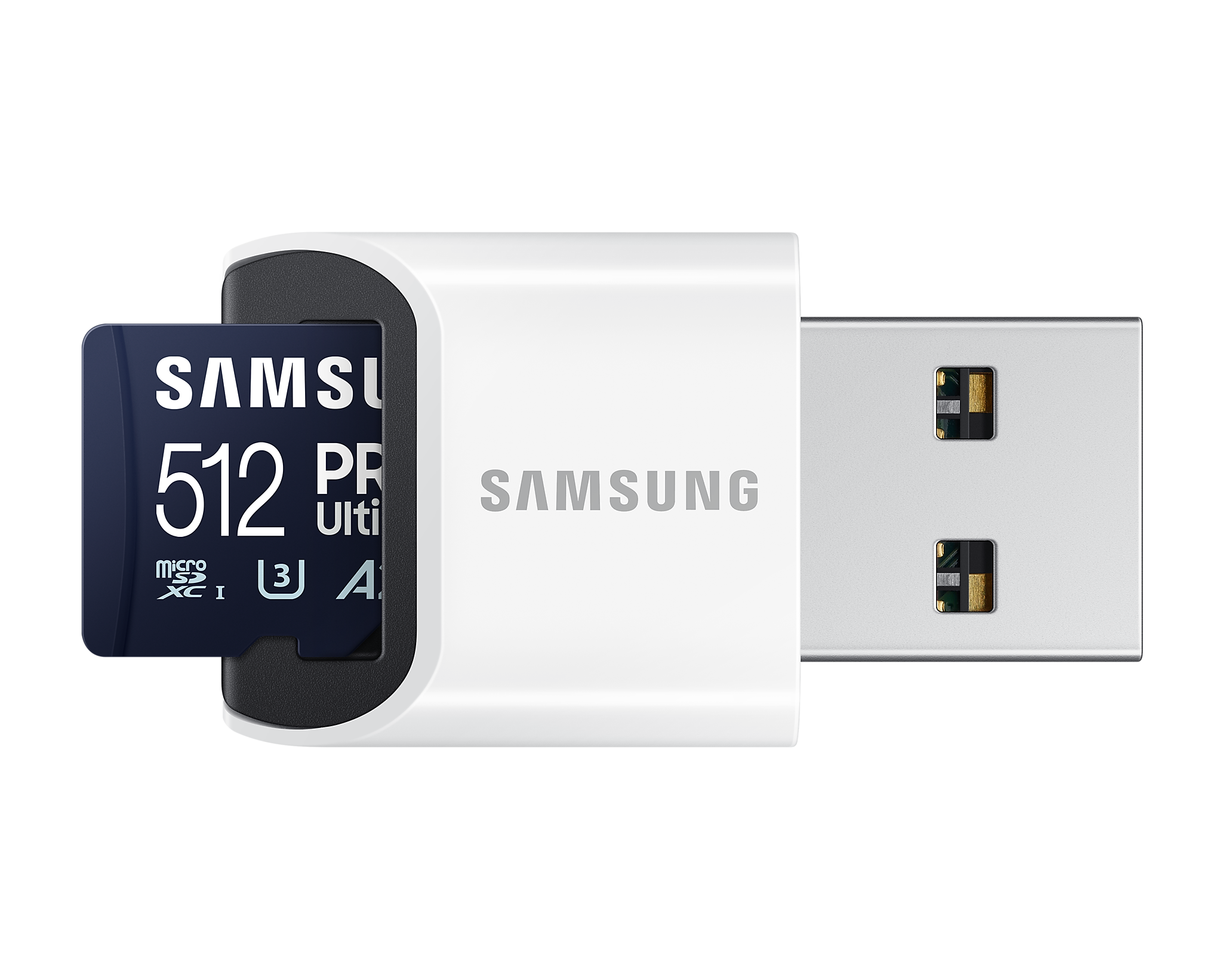 Карта памет Samsung PRO Ultimate, microSDXC, UHS-I, 512GB, Адаптер, USB четец-3