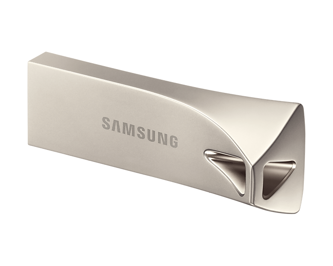 USB памет Samsung BAR Plus, 64GB, USB-A, Сребриста-3