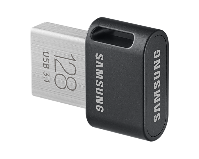 USB памет Samsung FIT Plus, 128GB, USB-A, Черна-3