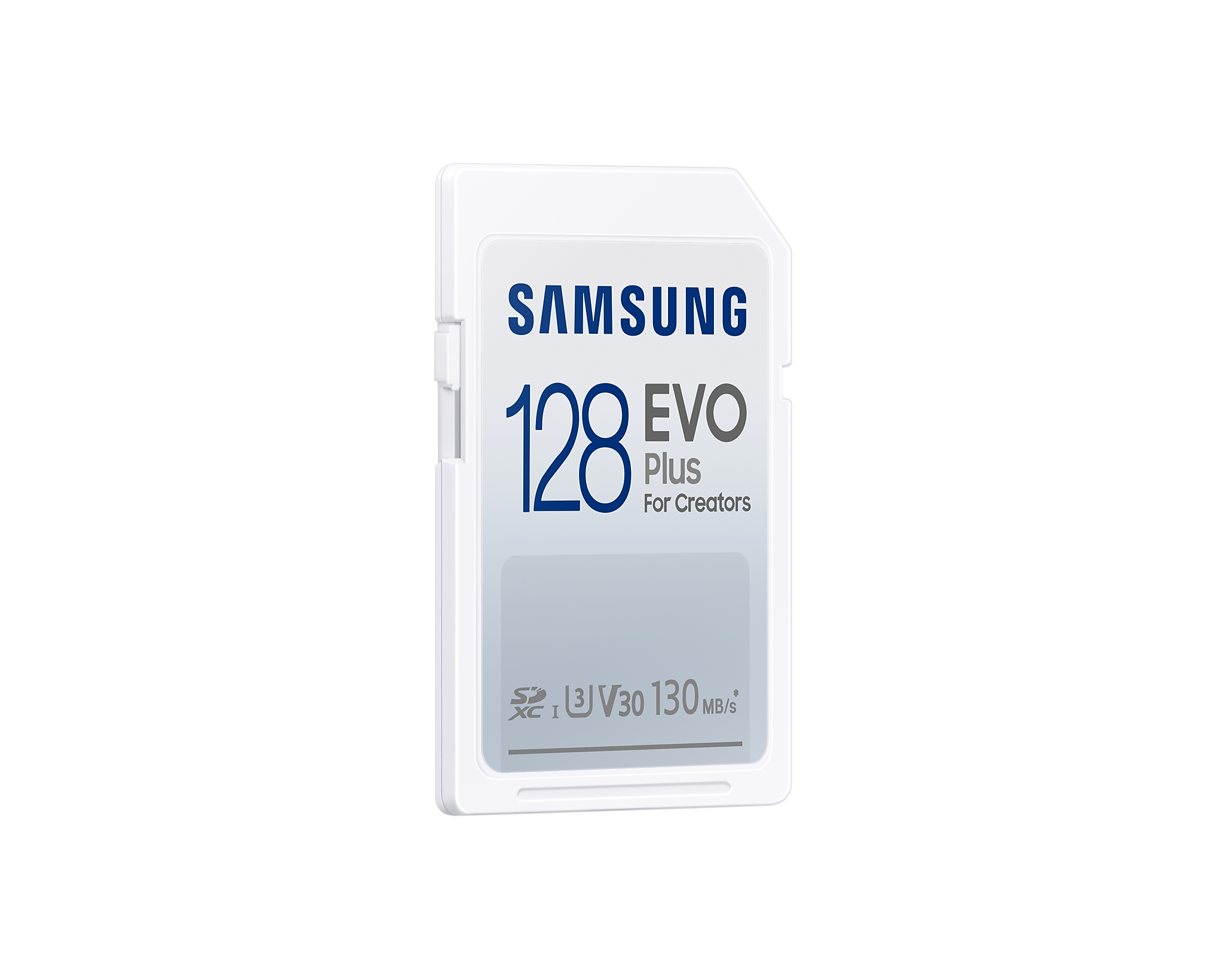 Карта памет Samsung EVO Plus, SD Card, 128GB, Бяла-2