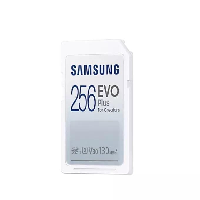Карта памет Samsung EVO Plus, SD Card, 256GB, Бяла-3